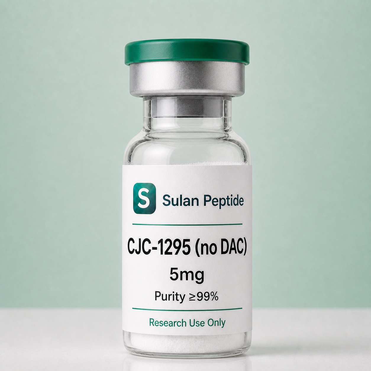 CJC-1295 (no DAC) Research Peptide research-use peptide vial by Sulan Peptide