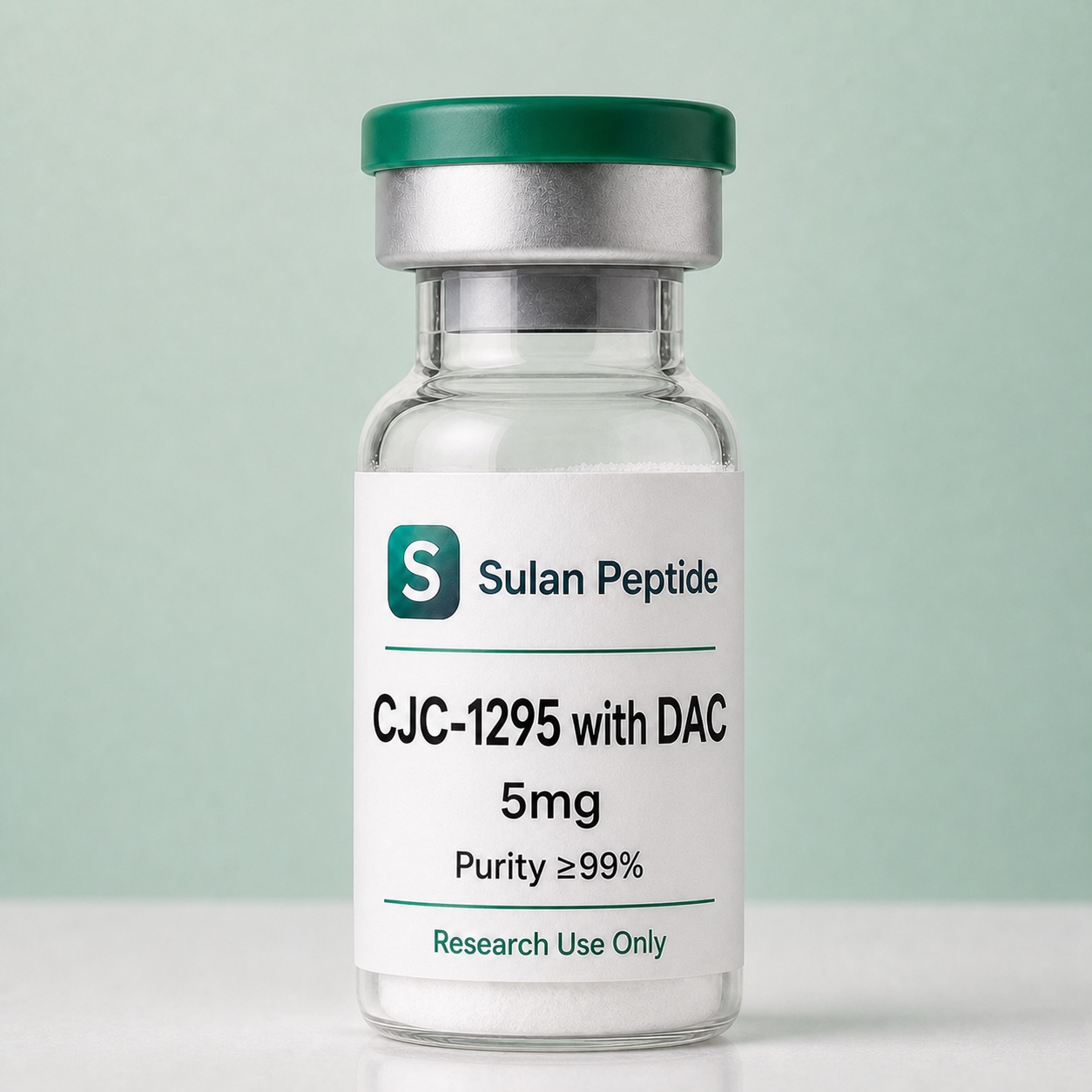 CJC-1295 with DAC Research Peptide research-use peptide vial by Sulan Peptide