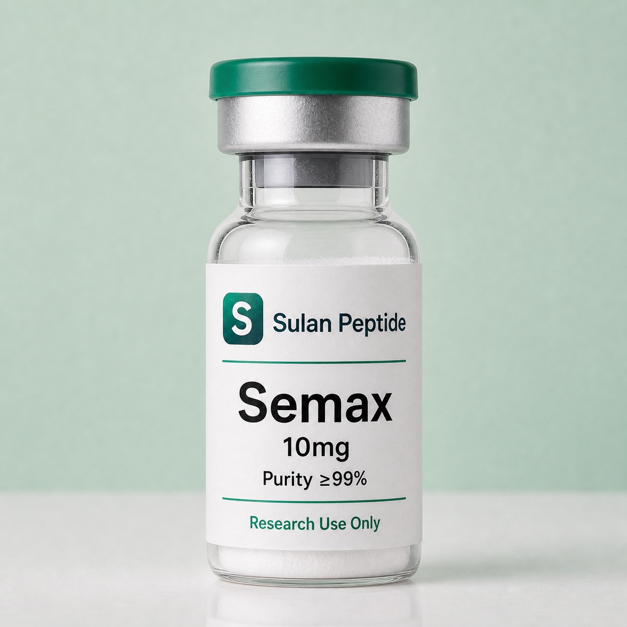 Semax Research Peptide research-use peptide vial by Sulan Peptide